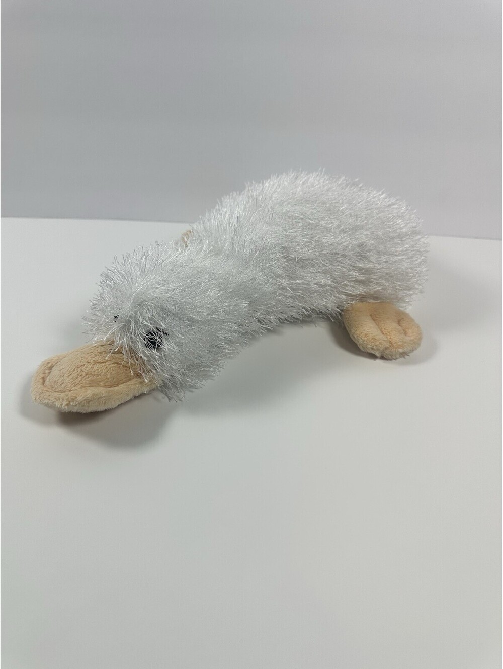 Webkinz Googles White NO CODE Full Size Platypus Plush Stuffed Animal HM021 11"